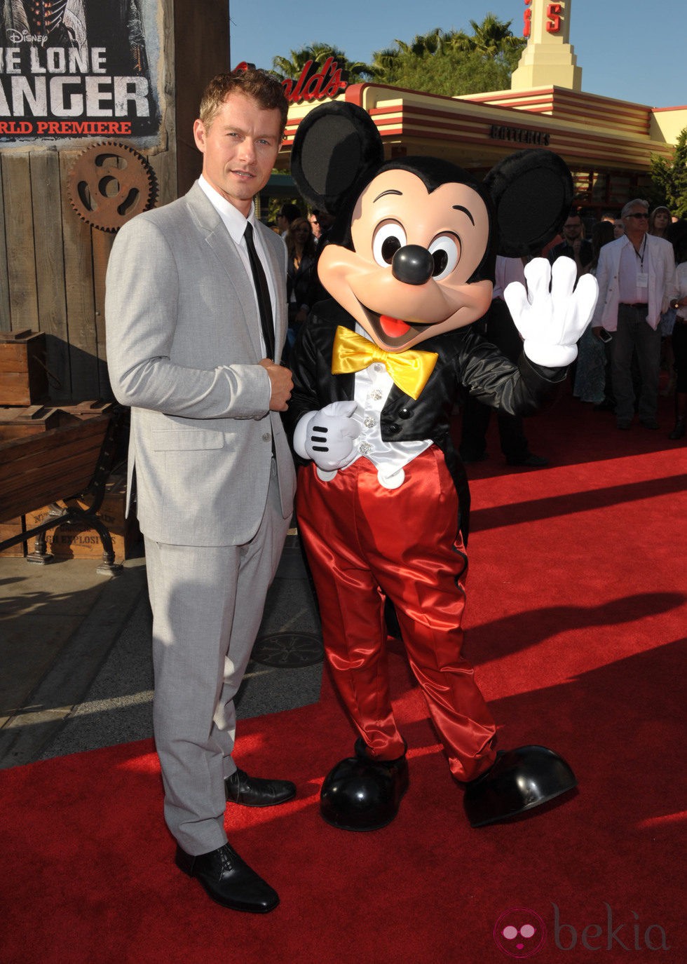 James Badge Dale en la premiere de 'El llanero solitario' en Disneyland Resort