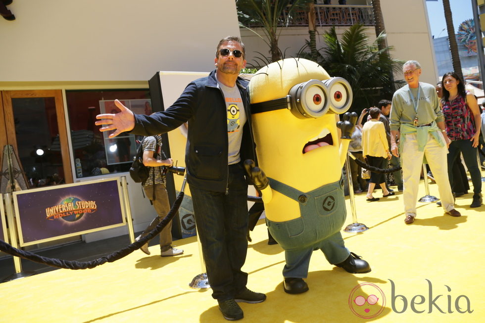 Steve Carell en la premiere de 'Gru 2. Mi villano favorito' en Los Angeles