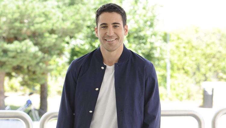 Miguel Ángel Silvestre en la presentación de 'Velvet'