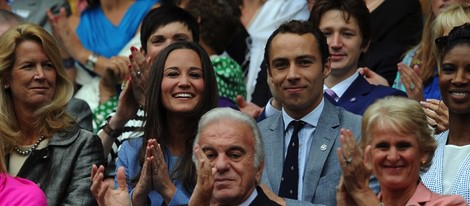 James y Pippa Middleton en el Torneo de Wimbledon 2013