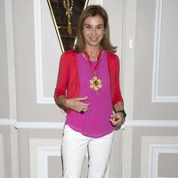 Carmen Posadas en la presentación de la novela 'Luisa y los espejos'