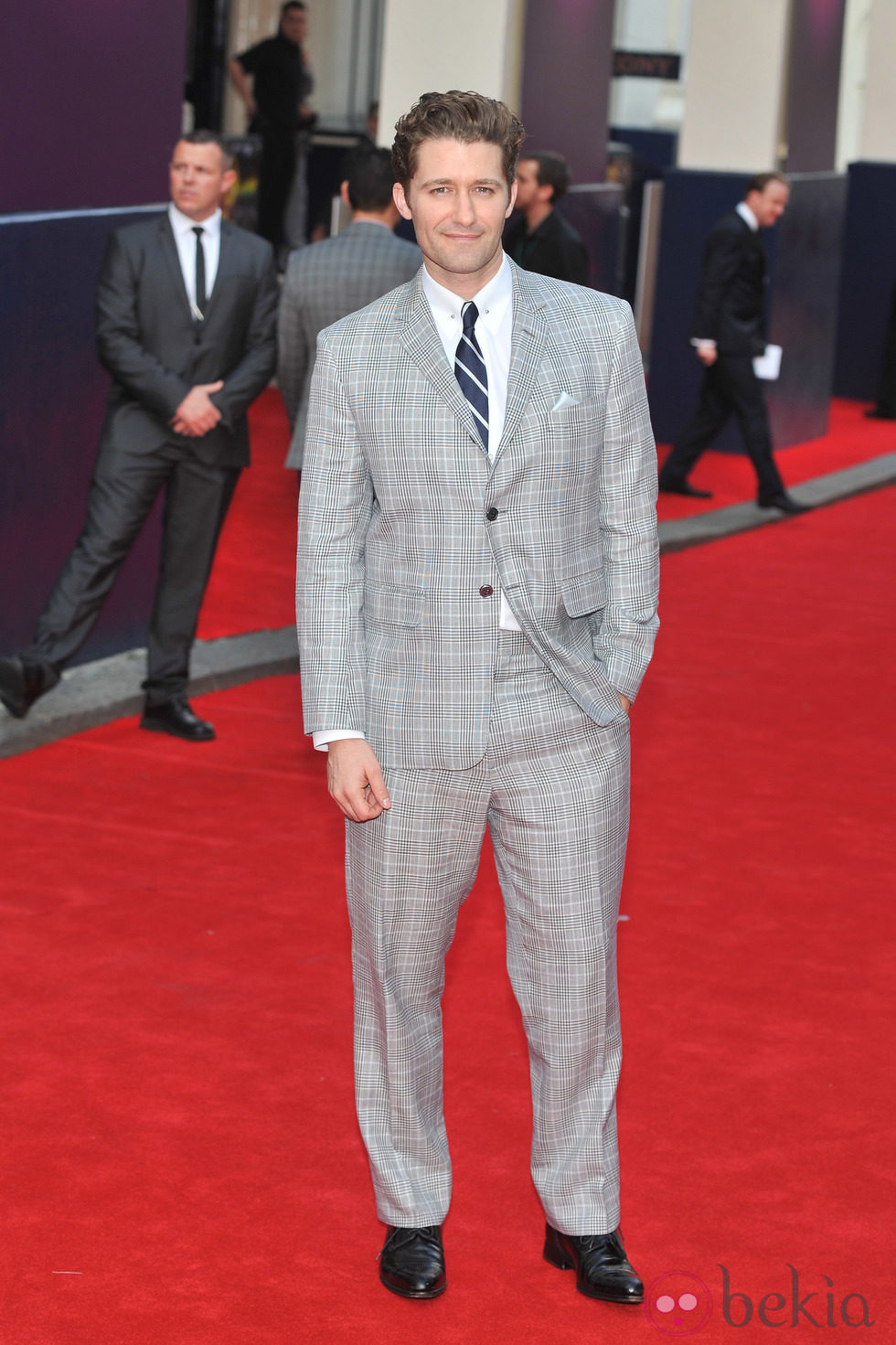 Matthew Morrison en el estreno del musical de 'Charlie y la Fábrica de Chocolate' en Londres