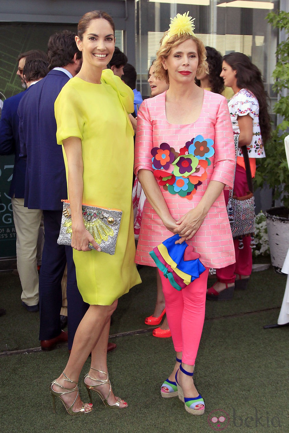 Ágatha Ruiz de la Prada y Eugenia Silva recogen sus respectivos Premios Acotex 2013