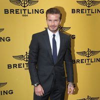 David Beckham en la inauguración de una tienda Breitling en Londres