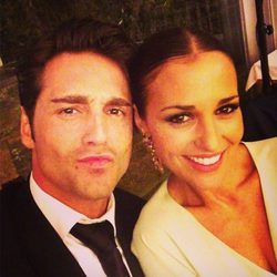 David Bustamante y Paula Echevarría en la boda de una prima en Galicia