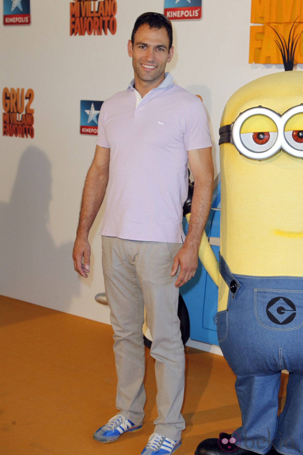 Darío Barrio en el estreno de 'Gru 2. Mi villano favorito'