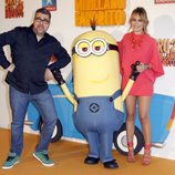 Florentino Fernández y Patricia Conde en el estreno de 'Gru 2. Mi villano favorito'