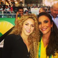 Shakira e Ivete Sangalo en la final de la Copa Confederaciones 2013