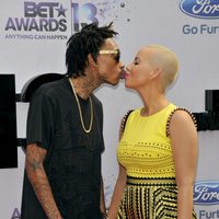 Wiz Khalifa y Amber Rose en los BET Awards 2013