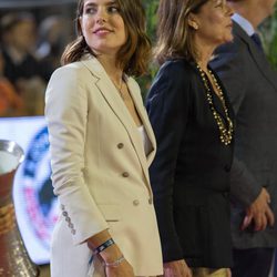 Carlota Casiraghi y Carolina de Mónaco en el Concurso de Saltos de Monte-Carlo 2013