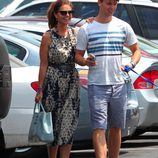 Maria Shriver y Patrick Schwarzenegger en Malibú