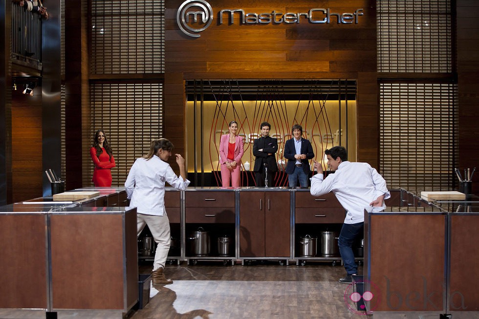 Juan Manuel se enfrenta a Eva en la final de 'Masterchef'