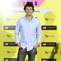 Javier Pereira en una fiesta homenaje a la Movida madrileña