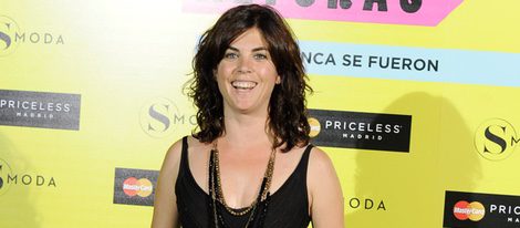 Samanta Villar en una fiesta homenaje a la Movida madrileña