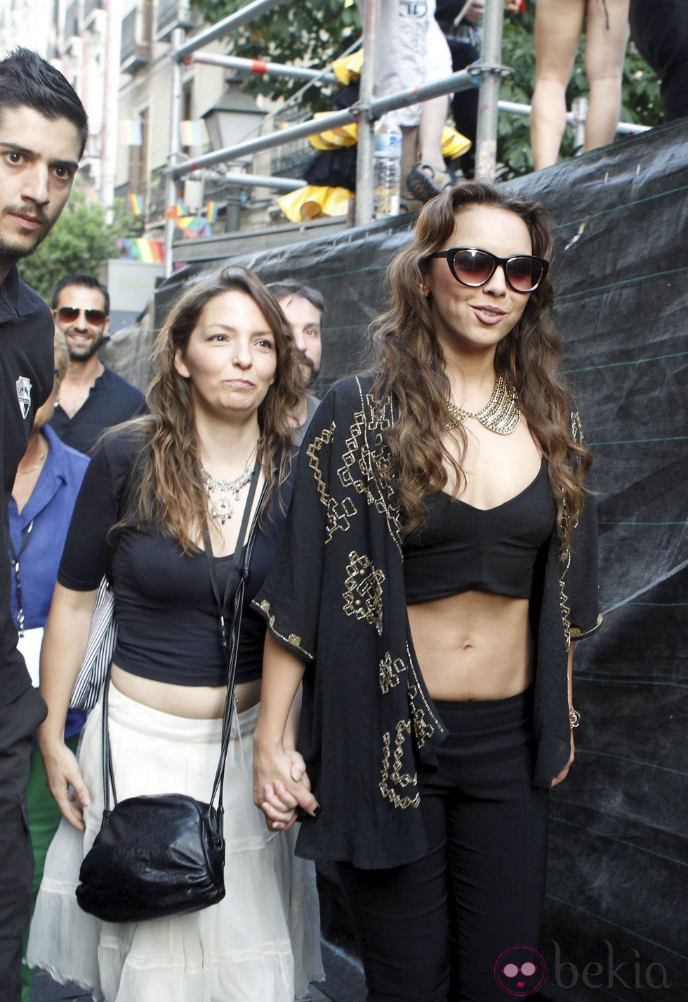 Chenoa en el pregón del Orgullo Gay 2013 de Madrid