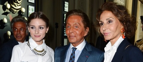 Olivia Palermo, Valentino y Nati Abascal en la Semana de la Alta Costura de París otoño/invierno 2013/2014