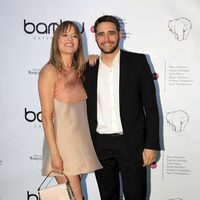 Llorenç González y Marta Larralde en la fiesta del quinto aniversario de Bambú