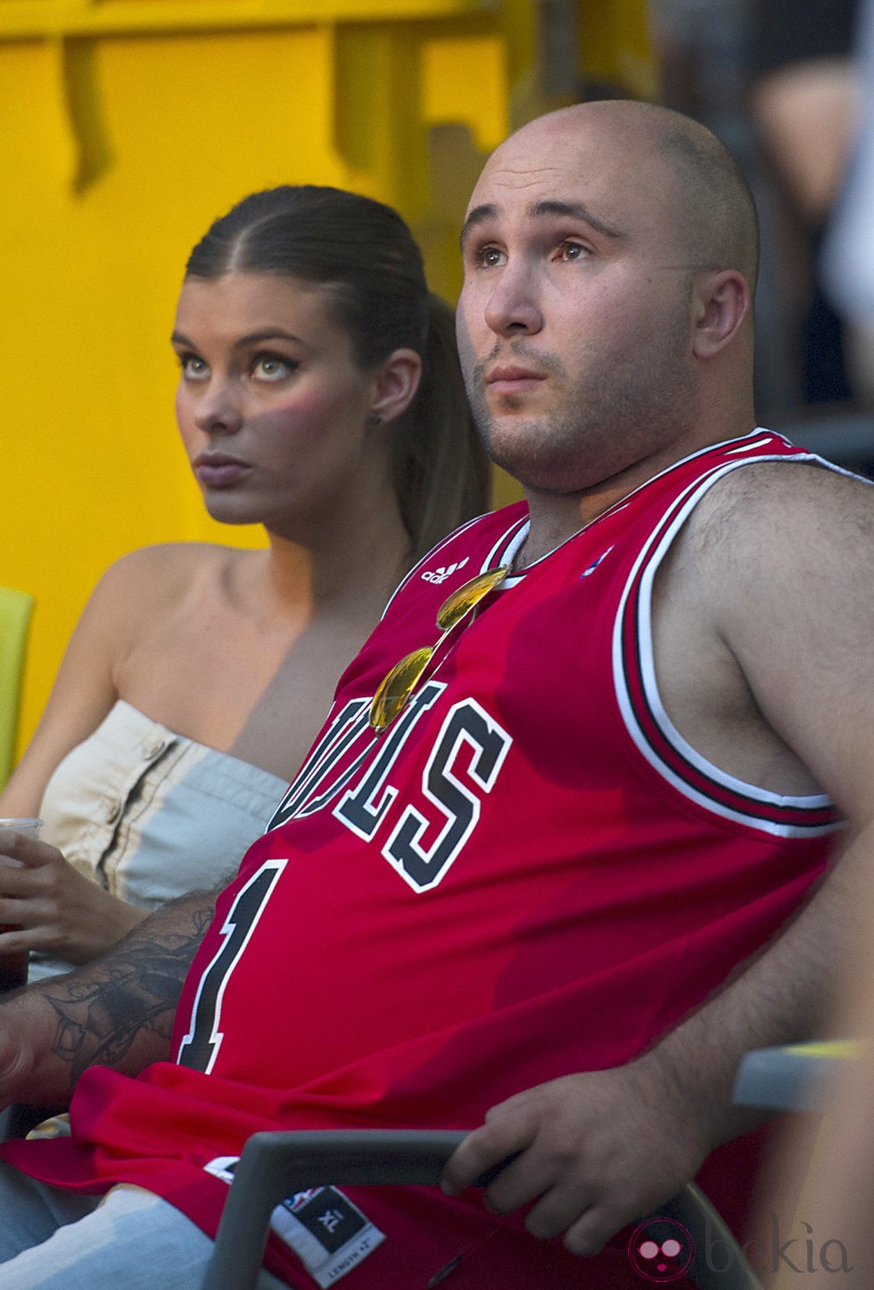 Kiko Rivera y Triana Ramos en las fiestas del Orgullo Gay 2013