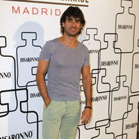 Daniel Muriel en la inauguración de una terraza en Madrid