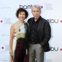 Jose Sacristán y su esposa en la fiesta del quinto aniversario de Bambú