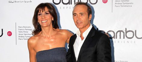 Pastora Vega y Juan Ribó en la fiesta del quinto aniversario de Bambú