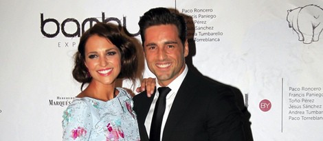 Paula Echevarría y David Bustamante en el quinto aniversario de Bambú