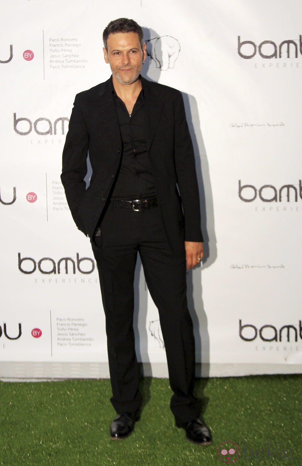 Roberto Enríquez en la fiesta del quinto aniversario de Bambú