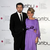 Ramón Campos y Teresa Fernández-Valdés en la fiesta del quinto aniversario de Bambú