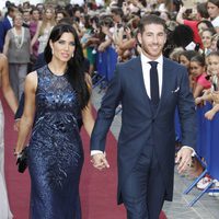 Sergio Ramos y Pilar Rubio en la boda de Alejandro Talavante y Yessica Ramírez