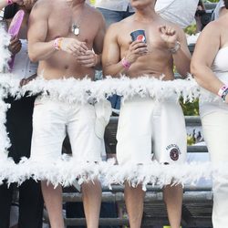 Andrés Burguera en el desfile del Orgullo Gay 2013