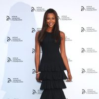 Naomi Campbell en una cena solidaria de la Fundación Novak Djokovic