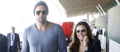 Eva Longoria y Ernesto Arguello en París