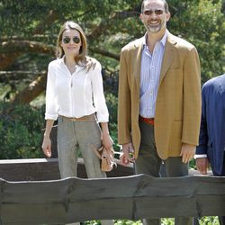 Los Príncipes Felipe y Letizia visitan el Parque Nacional de la Sierra de Guadarrama