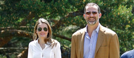 Los Príncipes Felipe y Letizia visitan el Parque Nacional de la Sierra de Guadarrama