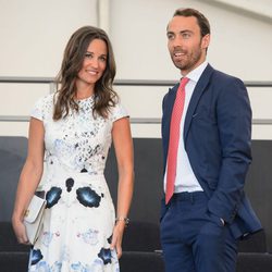 James y Pippa Middleton en el concierto del 60 aniversario de la coronación de Isabel II de Inglaterra