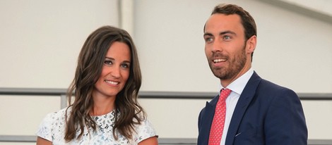 James y Pippa Middleton en el concierto del 60 aniversario de la coronación de Isabel II de Inglaterra