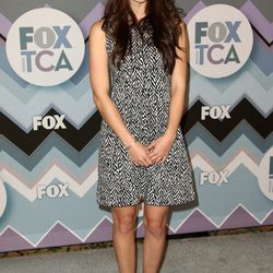 Melissa Benoist en una fiesta de la Fox en California