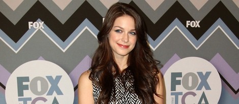 Melissa Benoist en una fiesta de la Fox en California