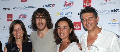 Carles Puyol en la entrega de premios del VIII Torneo XAP de Golf solidario