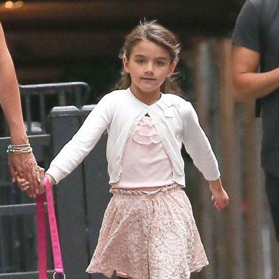 Suri Cruise, una pequeña princesa con sus padres