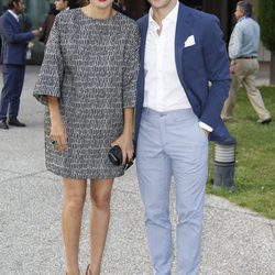 Toni Acosta y Diego Martín en el desfile Madrid Fashion Show Men