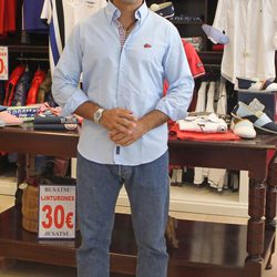 Fran Rivera en la apertura de su nueva tienda de ropa en Sevilla