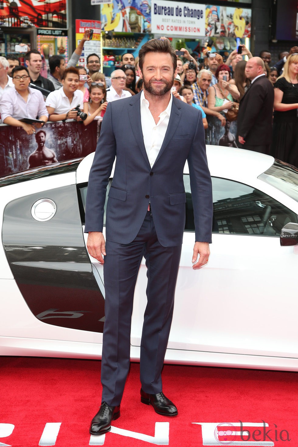 Hugh Jackman en el estreno mundial de 'Lobezno Inmortal' en Londres