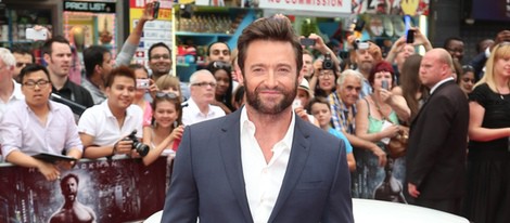 Hugh Jackman en el estreno mundial de 'Lobezno Inmortal' en Londres