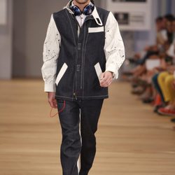 José Lamuño desfilando en la última jornada de la Madrid Fashion Show Men