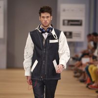 José Lamuño desfilando en la última jornada de la Madrid Fashion Show Men