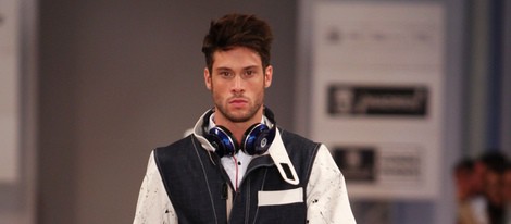 José Lamuño desfilando en la última jornada de la Madrid Fashion Show Men