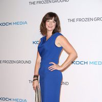 Katie Wallack en la premier de 'The Frozen Ground' en Londres