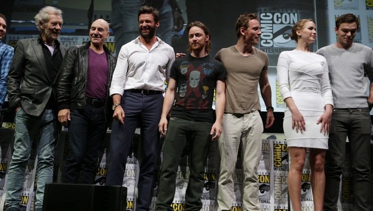 El reparto de 'X-Men: Days of Future Past' en la Comic-Con 2013