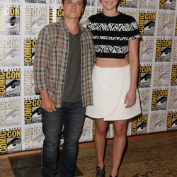 Josh Hutcherson y Jennifer Lawrence en la Comic-Con 2013